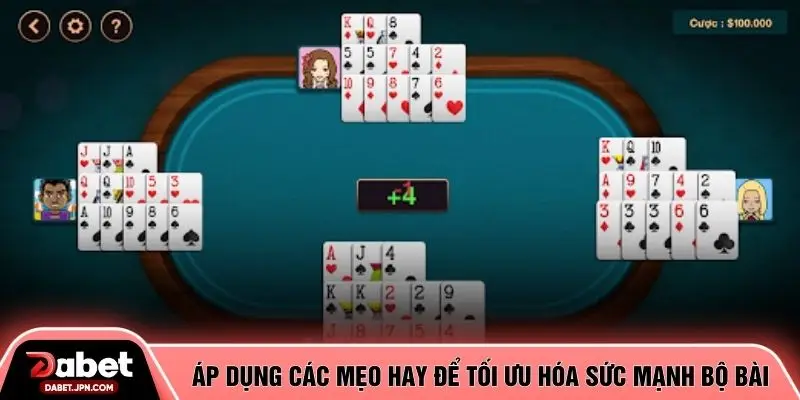 Áp dụng các mẹo hay để tối ưu hóa sức mạnh bộ bài