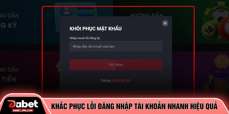 Khắc phục lỗi đăng nhập tài khoản nhanh và hiệu quả