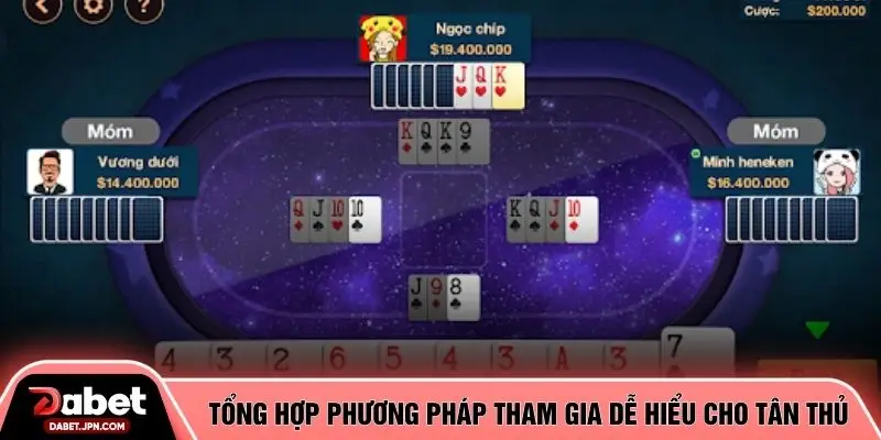 Tổng hợp phương pháp tham gia dễ hiểu cho tân thủ